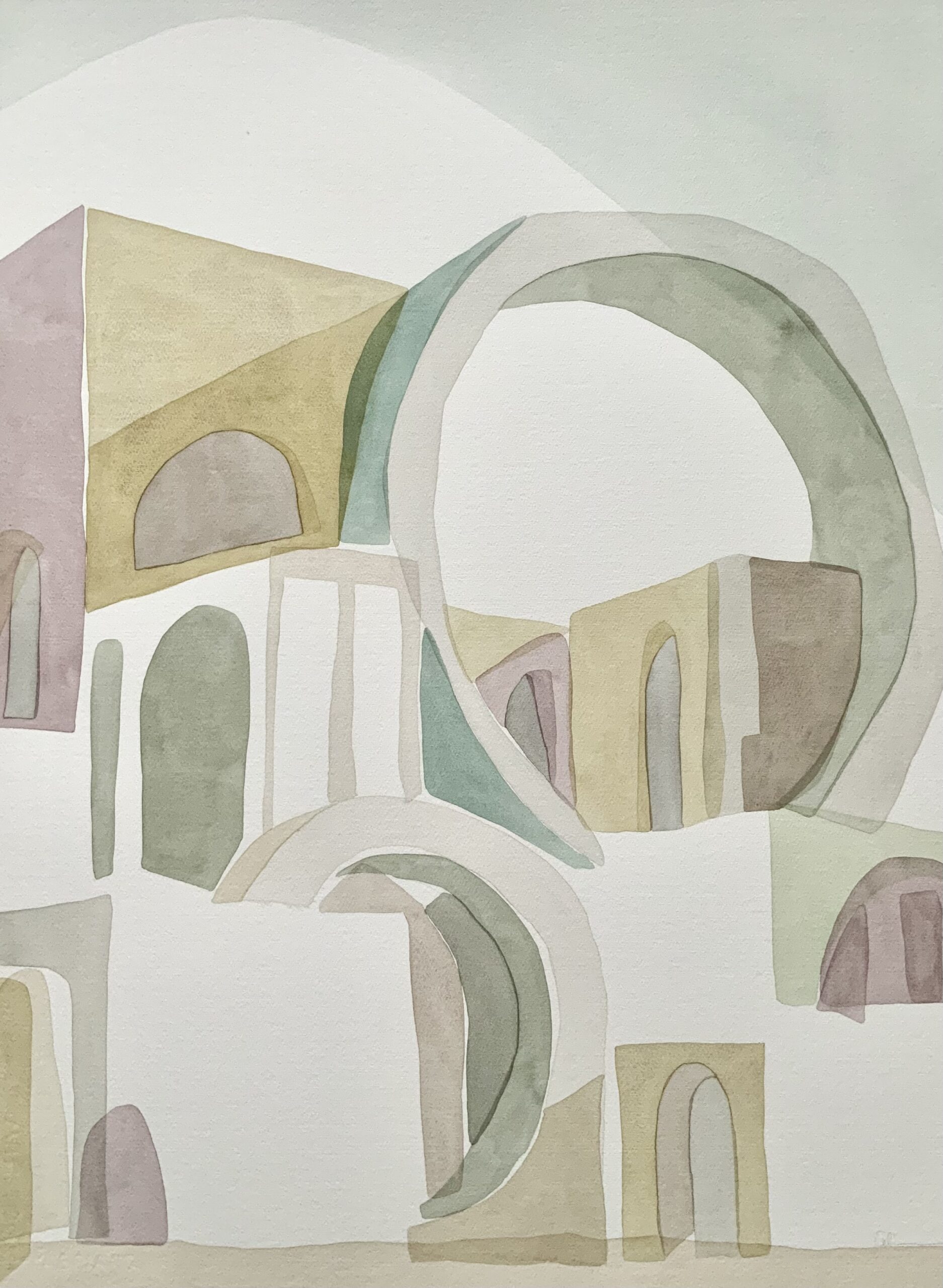 Watercolour painting