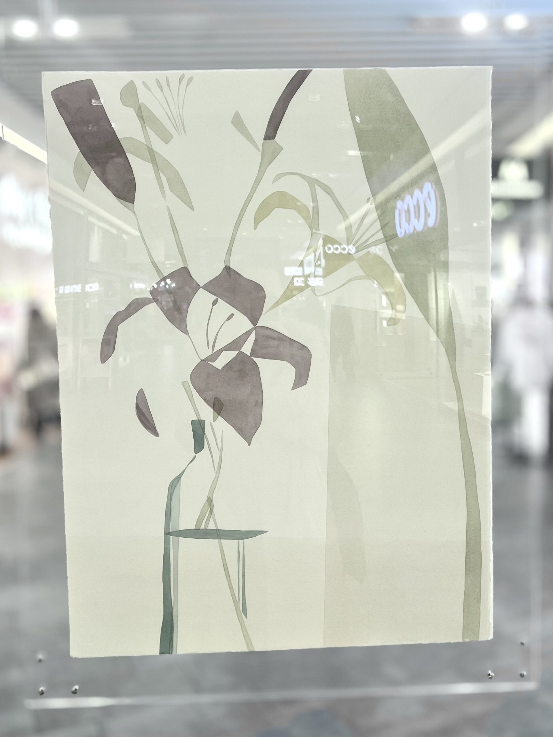 Watercolour painting