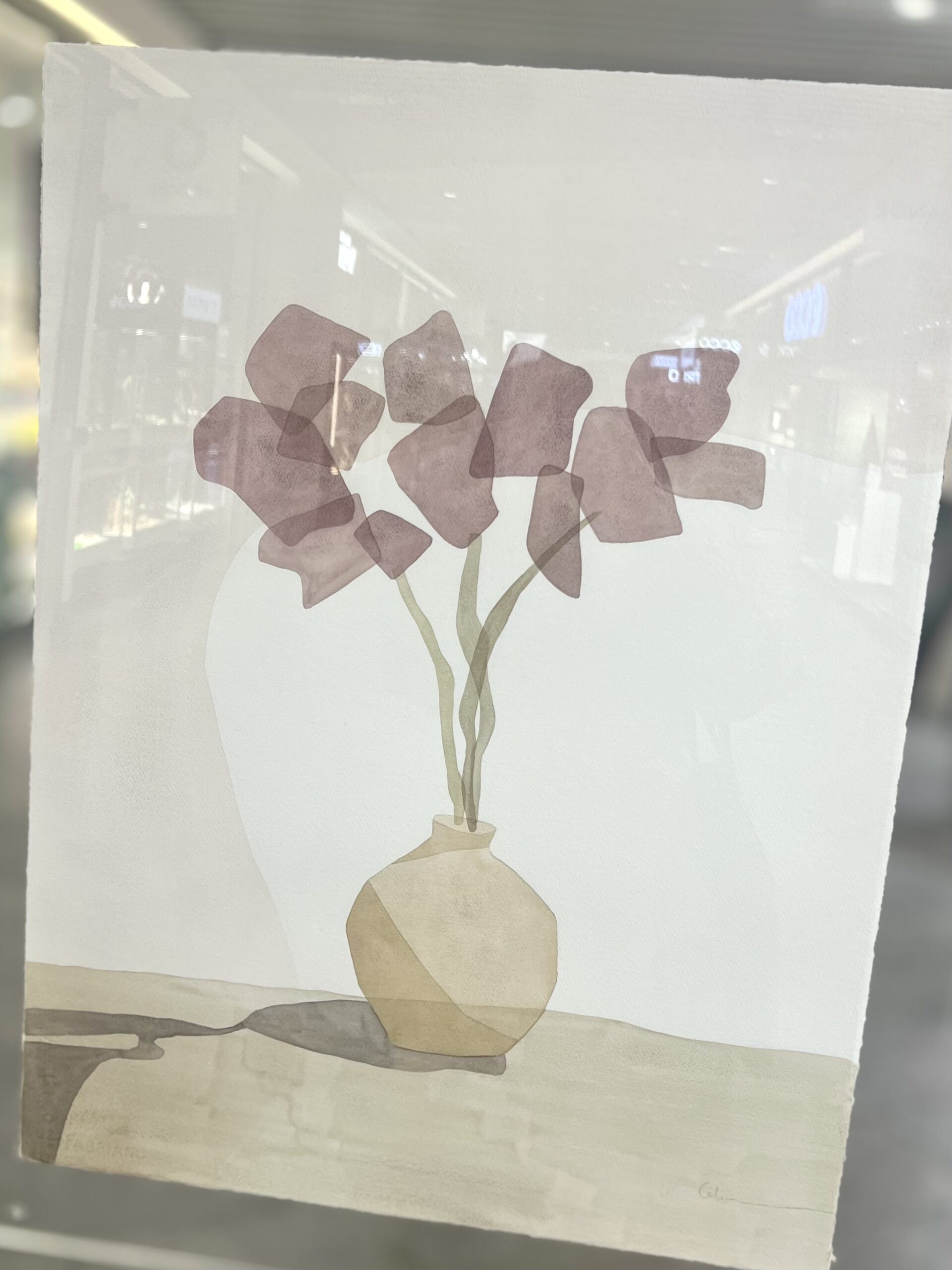 Watercolour painting