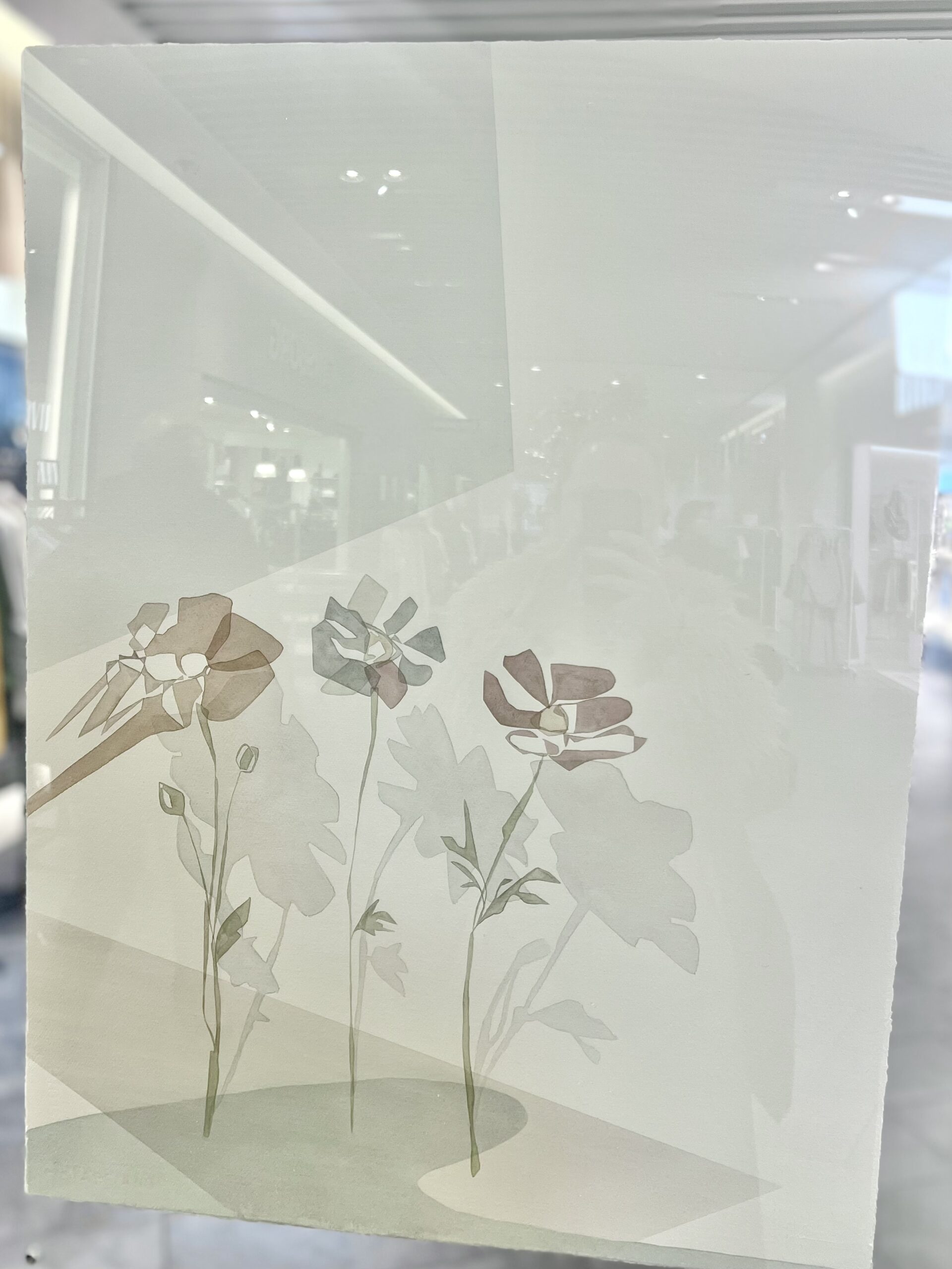 Watercolour painting