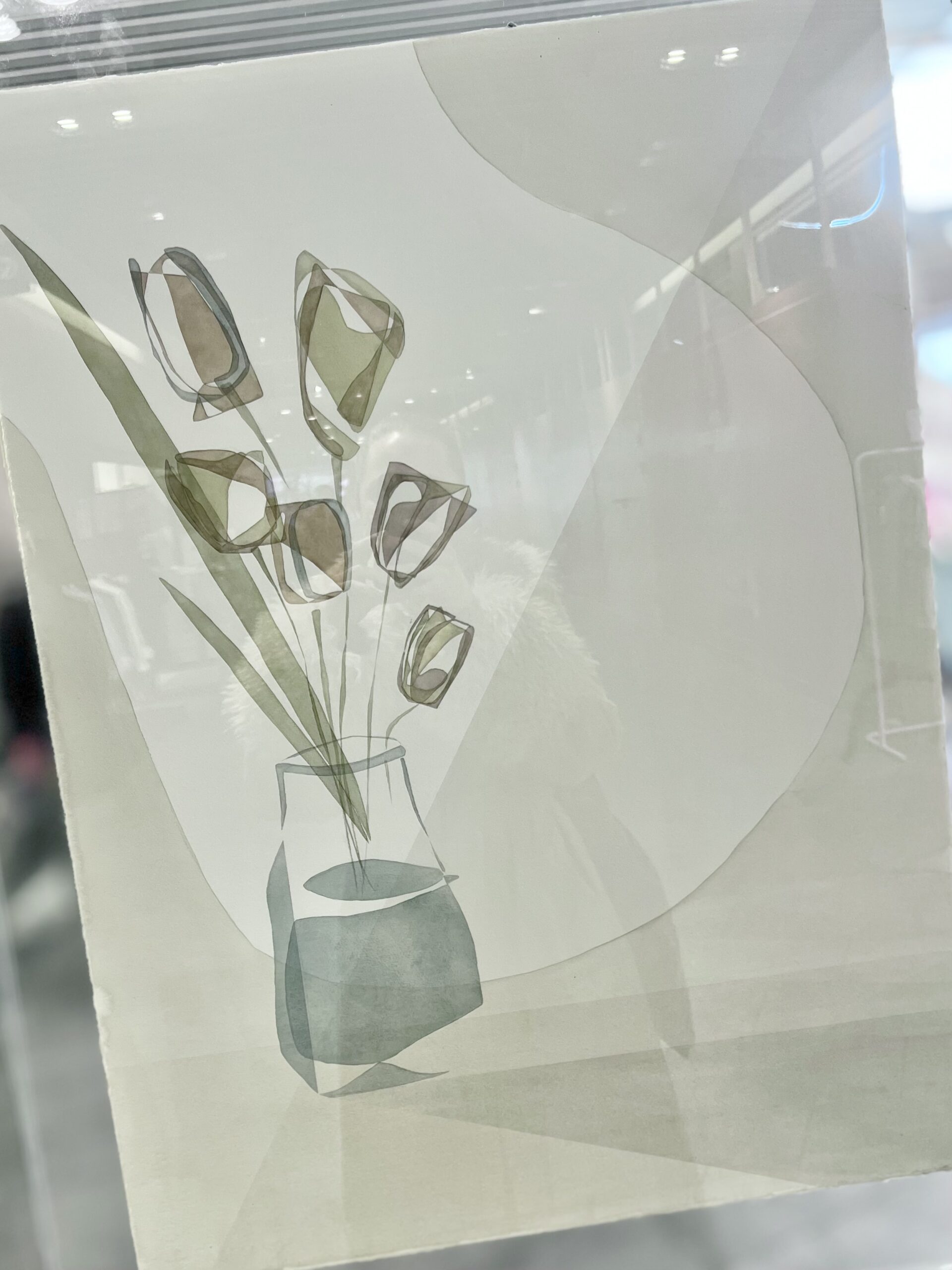 Watercolour painting