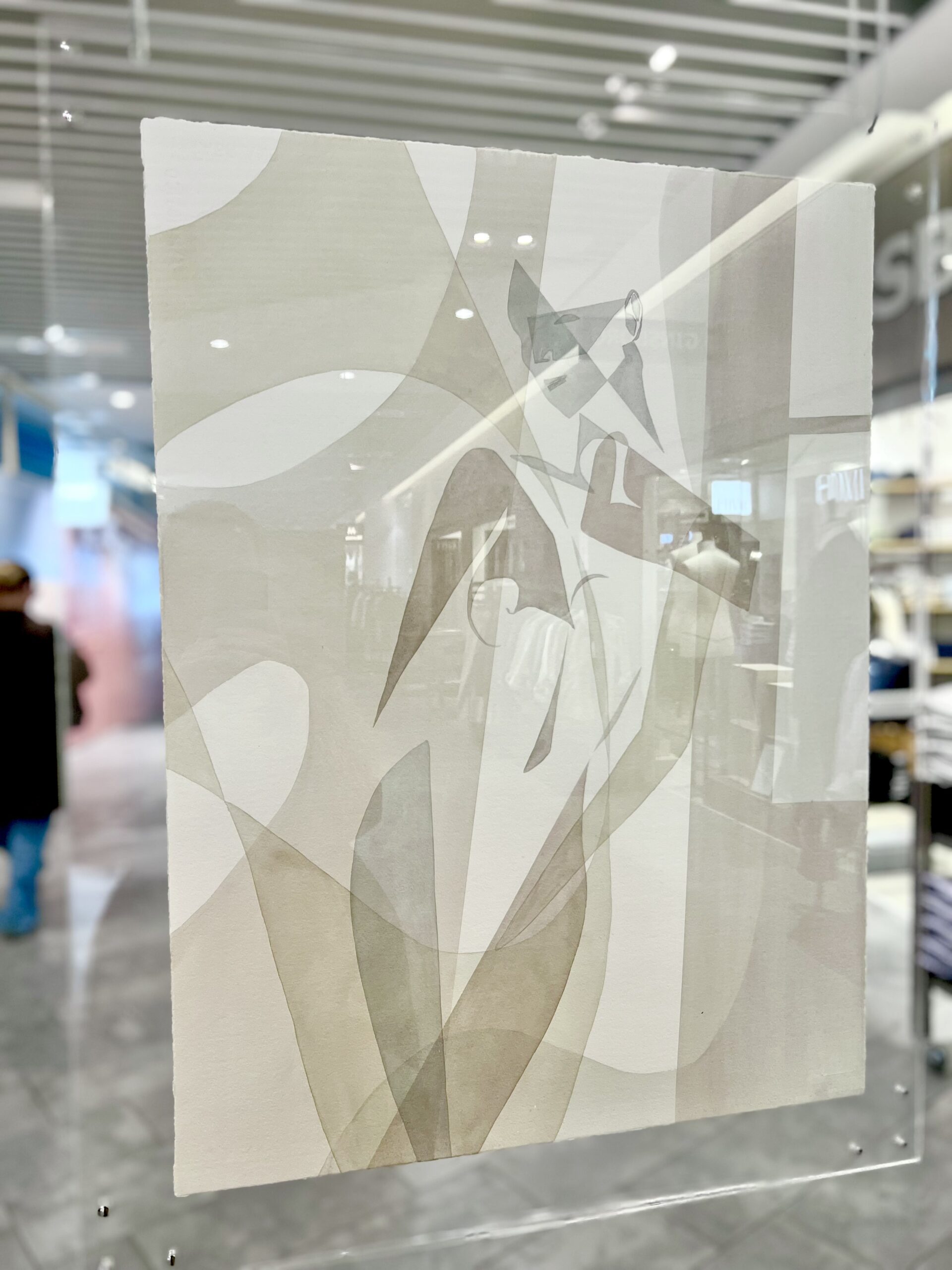 Watercolour painting