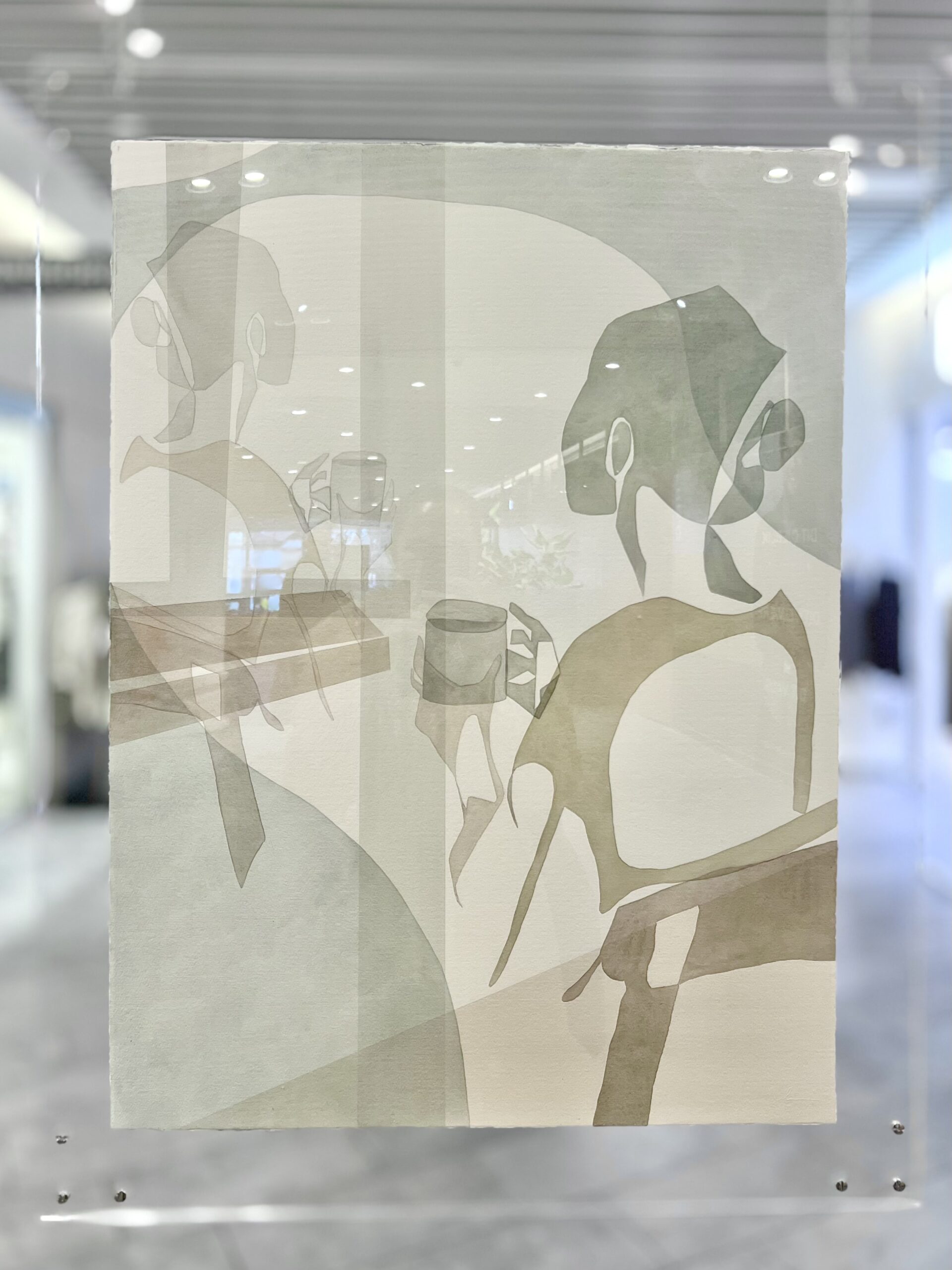 Watercolour painting